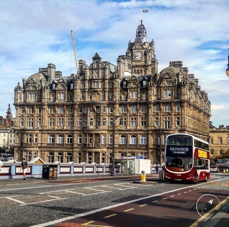 6+1 πράγματα να δείτε στο Εδιμβούργο: north bridge - φωτογραφία