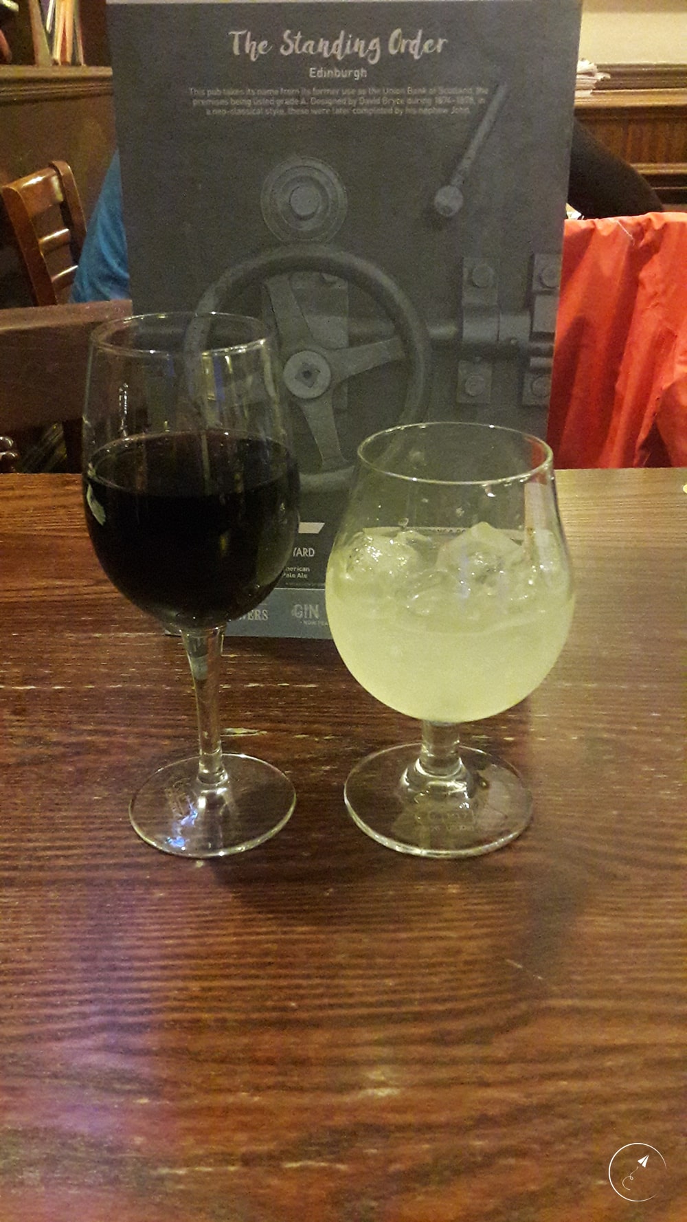 Edinburgh (diary post 5) standing order drinks - photo