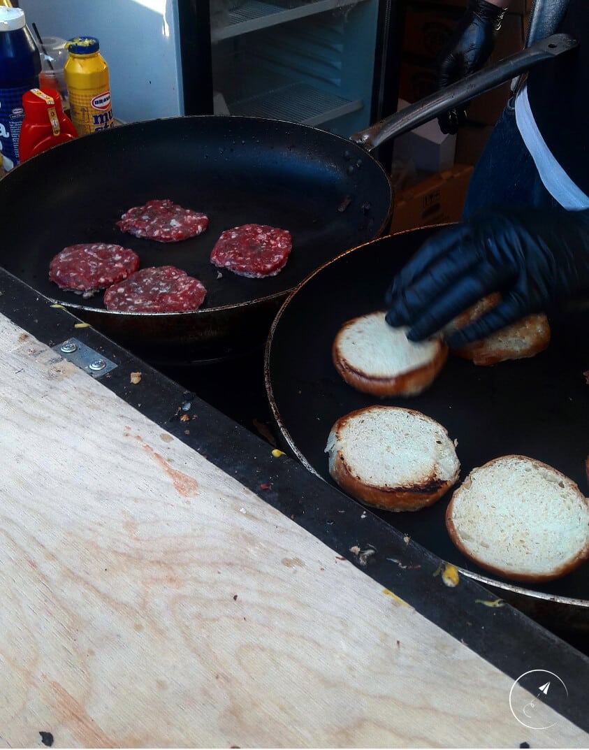 Chocolate fest: guerilla chef burger - photo