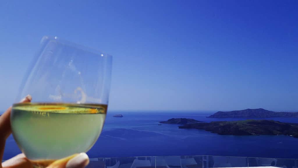 Santowines κρασί - φωτογραφία