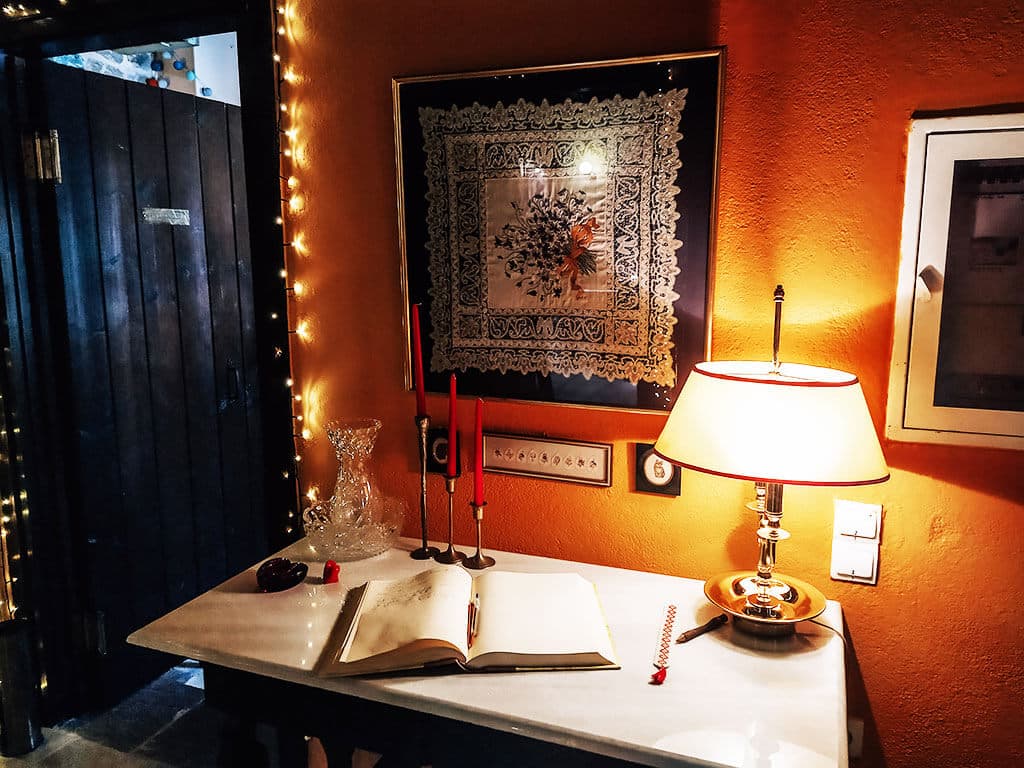 Εσωτερικό οινοποιείου - φωτογραφία