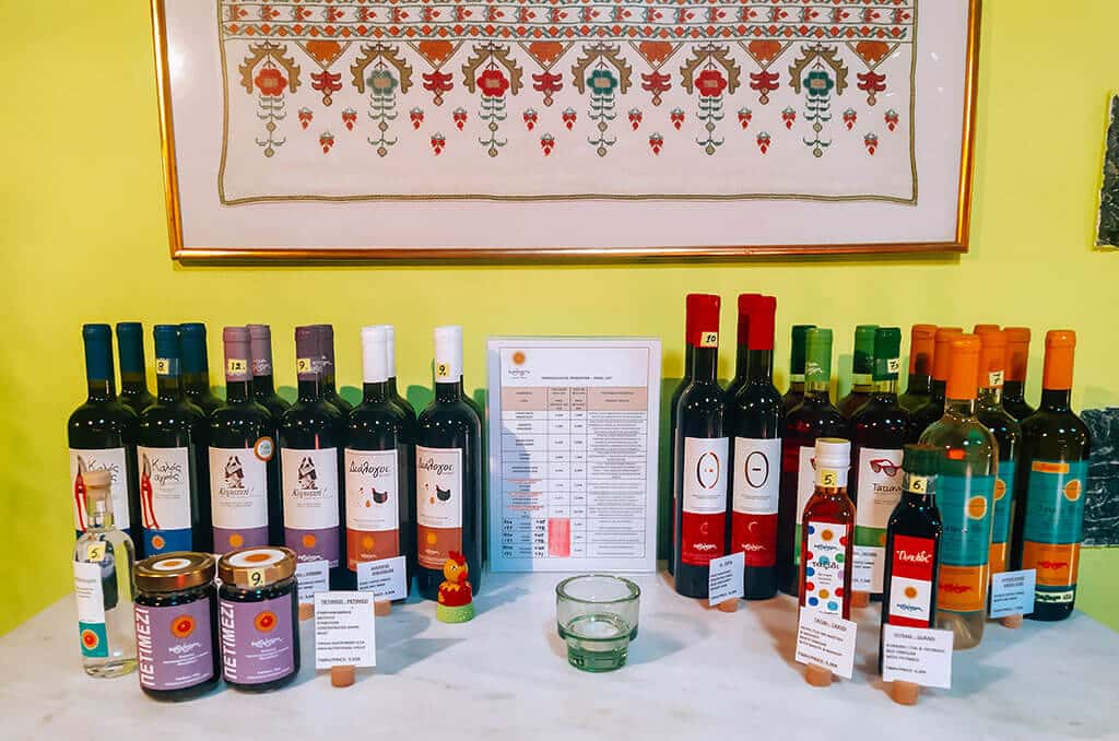 Εσωτερικό οινοποιείου - φωτογραφία