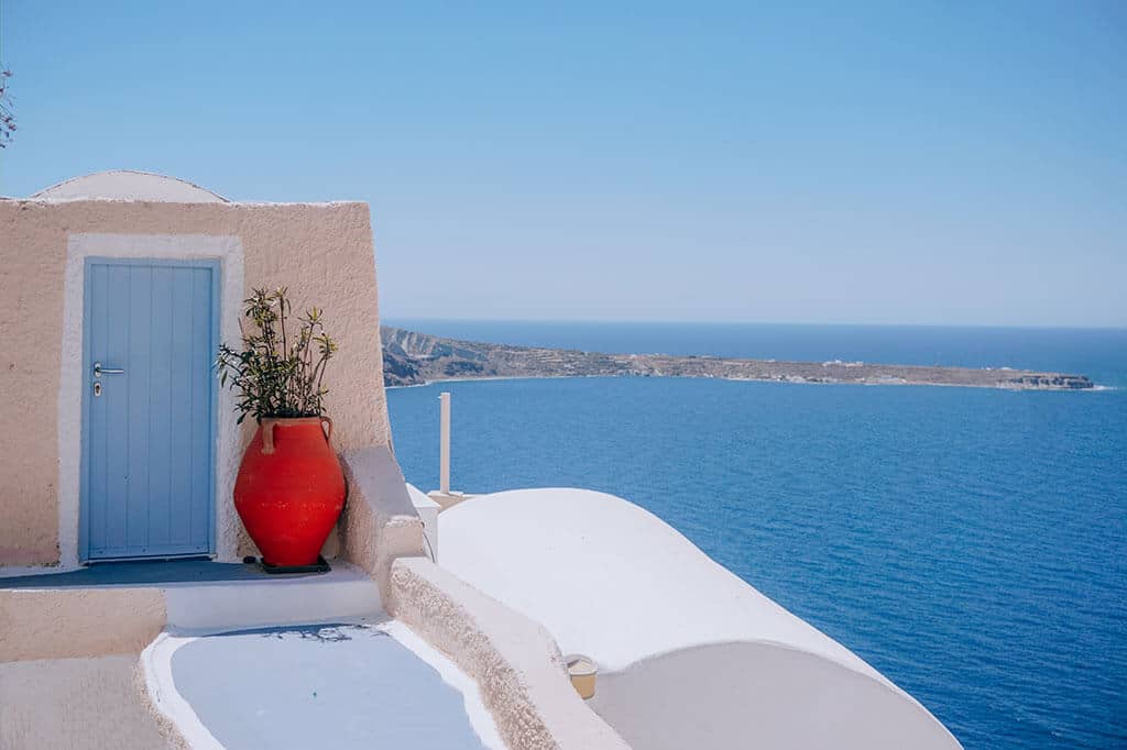 Οία θέα - φωτογραφία